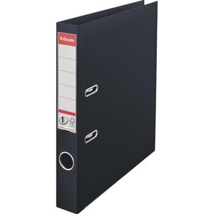 Esselte Classeurs à levier No 1 5 Pièces Noir A4 50 mm