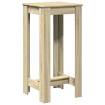 vidaXL Table de bar chêne sonoma 51x50x103 5 cm bois d'ingénierie