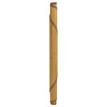 vidaXL Tapis rond naturel 100 cm bambou