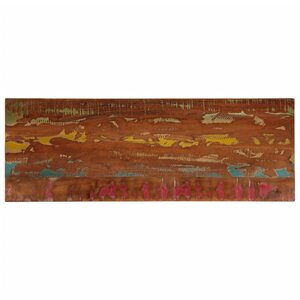 vidaXL Dessus de table 140x50x3 8cm rectangulaire bois massif récupéré