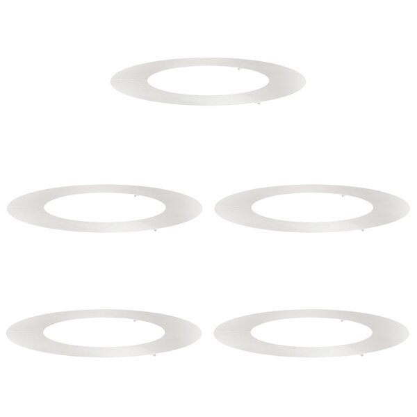 vidaXL Pot en acier inoxydable Acier inoxydable Grand Durable Rond