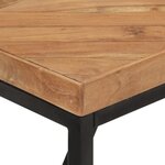 vidaXL Table à dîner 180x90x76 cm Bois massif d'acacia et de manguier