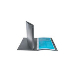EXACOMPTA Classeur 4 anneaux A4 Opaque Polypropylene Noir