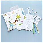 Pochoirs Jungle - jungle stencils