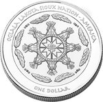 Pièce de monnaie en Argent 1 Dollar g 31.1 (1 oz) Millésime 2023 Native American Silver Dollars SUN GOD ANPETU
