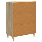 vidaXL Buffet Chêne Sonoma 66 x 34 5 x 90 cm Bois d'ingénierie