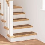 vidaXL Marches d'escalier 15 Pièces Jaune 75 x 20 cm Polypropylène