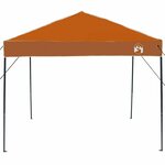 vidaXL Tente à abri 243 x 243 x 251 cm Orange Tissu