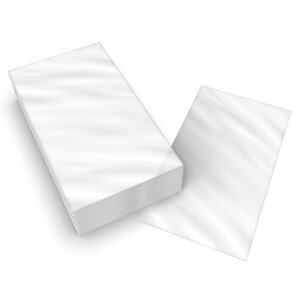 Lot de 500 sachet cellophane à haut ouvert sans rabat 222x122 m