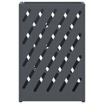 vidaXL Support de parapluie - Anthracite - 28x12x41 cm - Fabriqué en acier