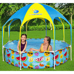 Bestway piscine hors sol steel pro uv careful pour enfants 244x51 cm