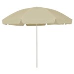 vidaXL Parasol de plage Jaune sable 300 cm