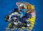 71092  Policier et quad