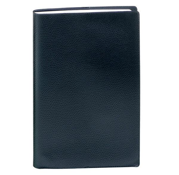 Agenda Affaires Spirale + Répert. Couv Plast Grainée noir 10 x 15 cm QUOVADIS