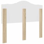 vidaXL Tête de lit Chêne Sonoma 135 cm Bois d'ingénierie