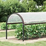 vidaXL Housse de protection plantes avec œillets 2x5 m polyéthylène
