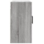 vidaXL Armoire murale sonoma gris 60x31x60 cm bois d'ingénierie