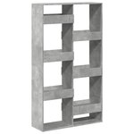 vidaXL Cloison de séparation gris béton 100x33x175cm bois d'ingénierie