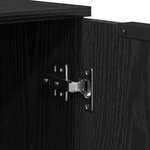 vidaXL Buffet 3 Pièces Chêne noir 180 x 30 x 70 cm Bois d'ingénierie