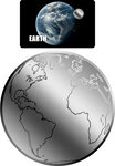 Monnaie EARTH Planet 1/1000 Oz Platine 12$ Liberia 2026 (PRÉCOMMANDE)