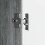 vidaXL Meuble TV 150 x 31 x 50 cm Sonoma gris Bois d'ingénierie