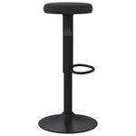 vidaXL Tabourets de bar lot de 2 Noir Velours