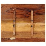 vidaXL Dessus de table rectangulaire 60x70 cm 15-16 mm Bois récupéré