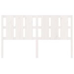 vidaXL Tête de lit blanc 165 5x4x100 cm bois massif de pin