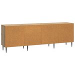 vidaXL Meuble TV 150 x 31 x 50 cm Chêne artisanal Bois d'ingénierie