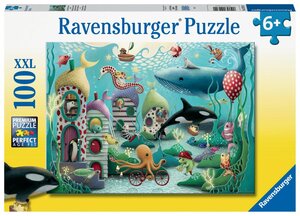 Puzzle 100 pieces xxl - merveilles sous marines