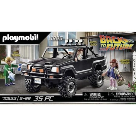 Playmobil - 70633 -  back to the future - pick-up de marty