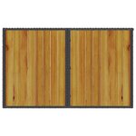 vidaXL Ensemble à manger de jardin coussins 2Pièces noir résine tressée