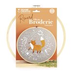 Kit Broderie sur tambour Renard