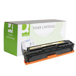 Q-connect toner laser - compatible HP CB542A - Jaune - 1400p