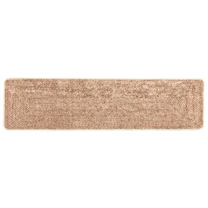 vidaXL Coureur de Tapis MARSA Jaune 80 x 400 cm Polyester et PVC