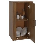 vidaXL Buffet Chêne marron 40x33x70 cm Bois d'ingénierie