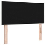 tête de lit vidaXL en velours gris clair à boutons capitonnés de 80 cm