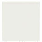 vidaXL Armoire murale pour garage Blanc 80 x 33 x 35 cm