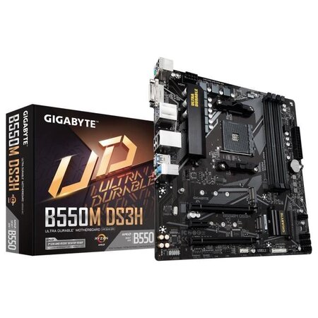 Gigabyte b550m ds3h amd b550 emplacement am4 micro atx