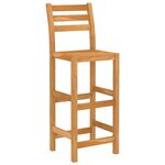 vidaXL Ensemble de bar d'extérieur 5 Pièces Bois d'acacia massif