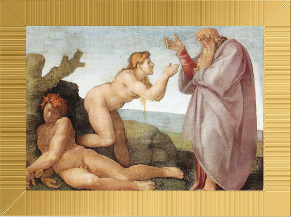 Monnaie CREATION OF EVE Cappella Sistina 1/200 Oz Or 2$ Tokelau 2022