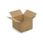 Caisse carton brune double cannelure raja 45x40x30 cm (lot de 10)