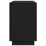 vidaXL Buffet Bois Noir 102x35x55 cm Bois D'ingénierie