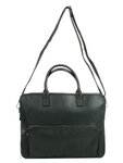 Sac ordinateur Attitude en cuir - 13 pouces - KATANA - L40.0 x H30.0 x P8.5 cm - 31144-Noir