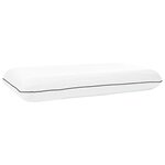 vidaXL Coussin de sommeil Uni Blanc 80 x 35 x 10 cm