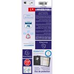 Etui Protection Rfid Hidentity® Passeport - Noir - X 10 - Exacompta