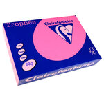 Ramette 500 Feuilles Papier 80g A4 210x297 mm fluo rose TROPHÉE
