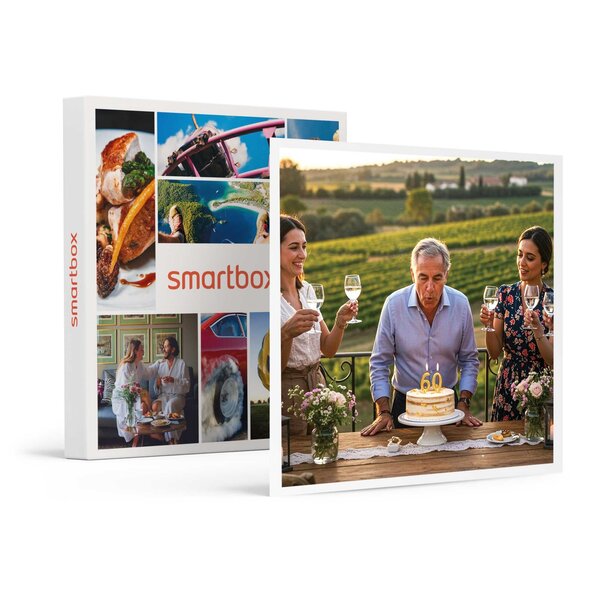 SMARTBOX - Coffret Cadeau Joyeux anniversaire ! Pour homme 60 ans -  Multi-thèmes