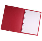 Chemise à élastiques sans Rabats carton 400g 24x32 cm Rouge x 25 EXACOMPTA
