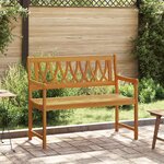 vidaXL Banc extérieur Naturel 110 x 55 5 x 90 cm Bois d'Acacia Massif